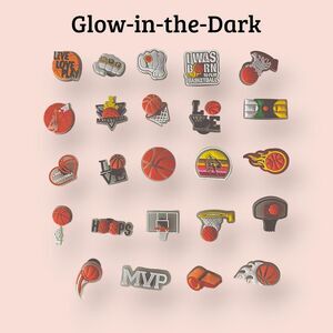 Glow-in-the-Dark Sports Charm Mystery Pack — Set of 10!